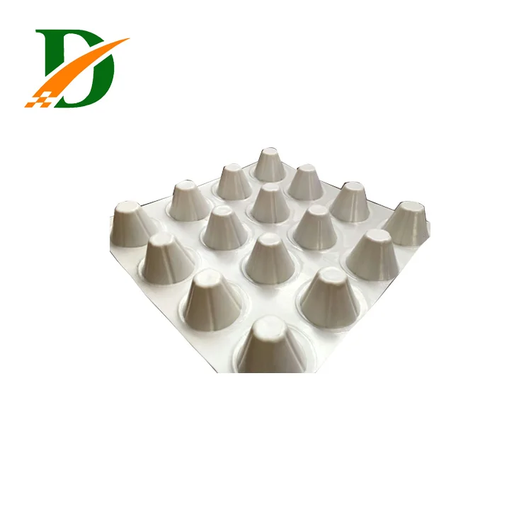 
Plastic drainage cell module membrane plate 