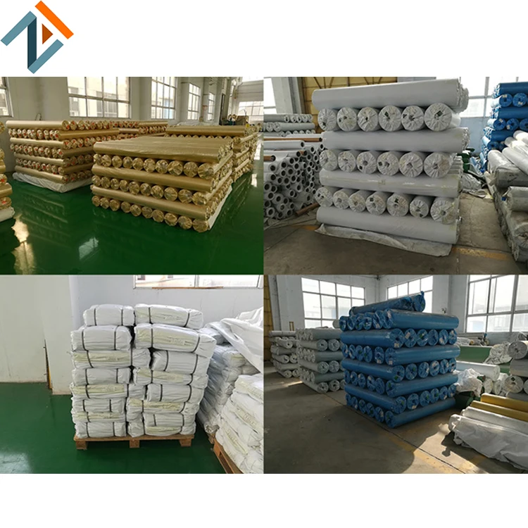 500gsm transparent PVC Laminated  Canvas Tarpaulin