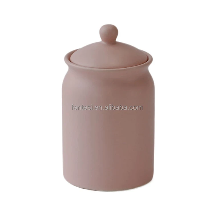 High Quality Morden Ceramic Cookie Storage Jar Porcelain Jar
