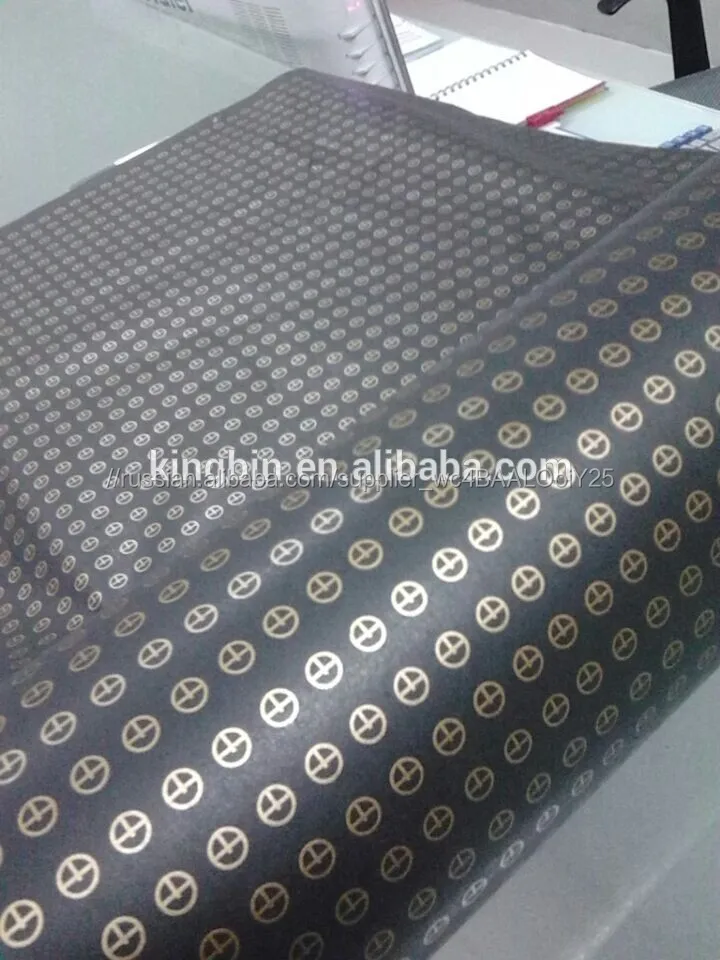 Пользовательский логотип печати хорошее качество оберточной бумаги бумага / логос напечатанный ткани / бумага износа упаковки