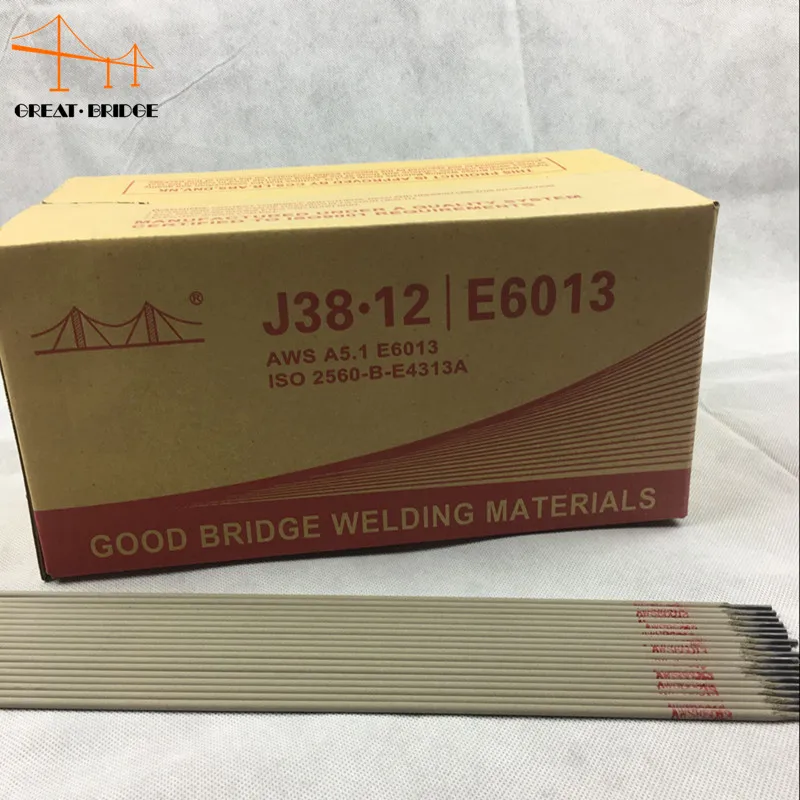 Factory direct sales  weld electrodes/easy arc welding electrode 6013 7018