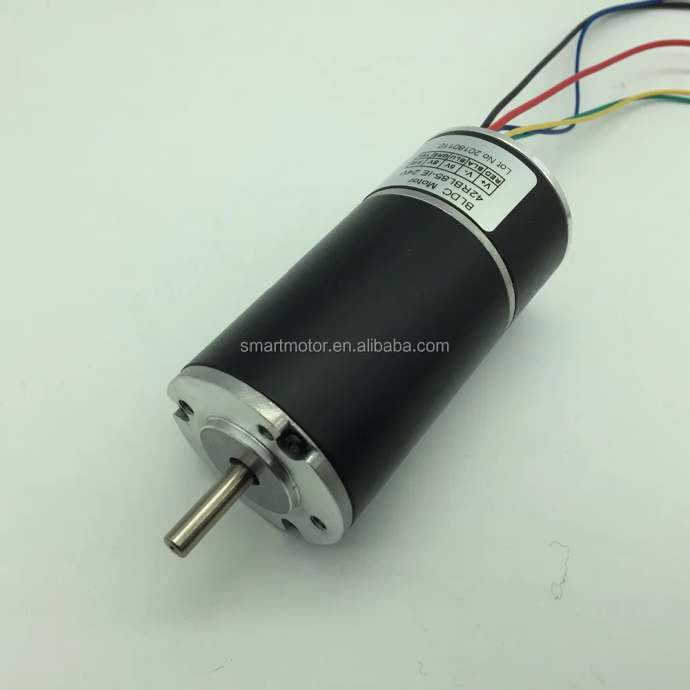 Diameter 42mm 24v brushless dc motor with 24 volt driver controller integrated, to replace dunker GR42 brushed motor
