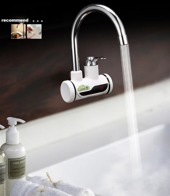 Customized professional good price of instant heating plastic water taps bib garden tap kitchen sink mixer