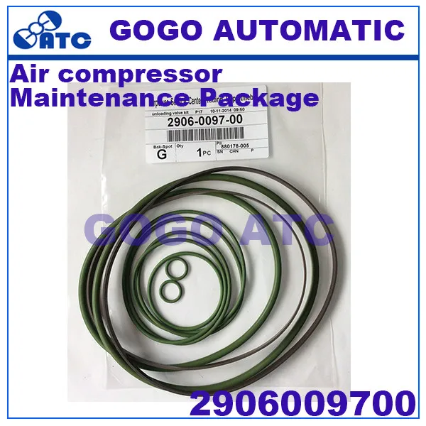 High quality Maintenance Package 2906009700 Repair parts Air compressor Unloading valve maintenance package