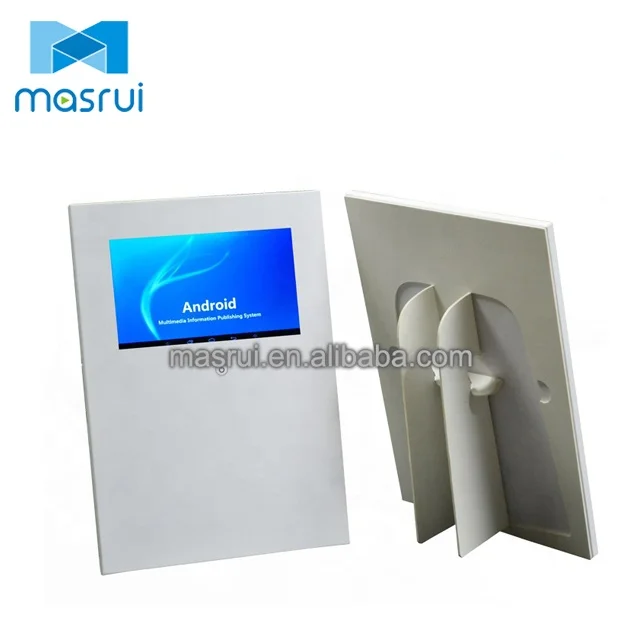 
Acrylic Shelf Talker LCD Advertising Video Player 