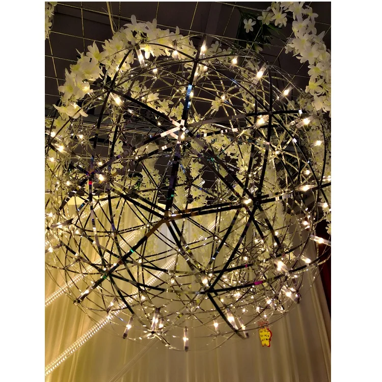 LED fire ball pendent lamp for event weddings Decoration