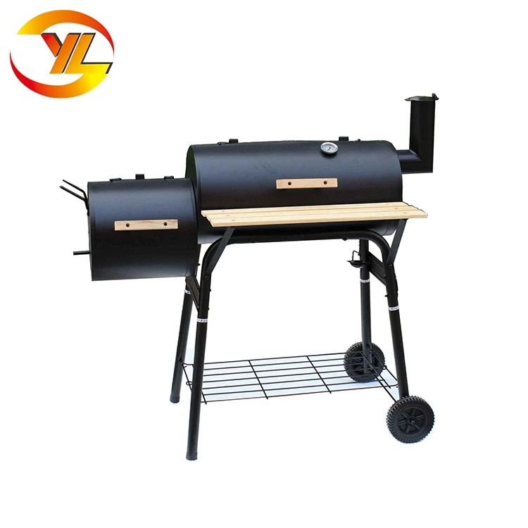 Оптовая продажа, большой барбекю-гриль на колесиках