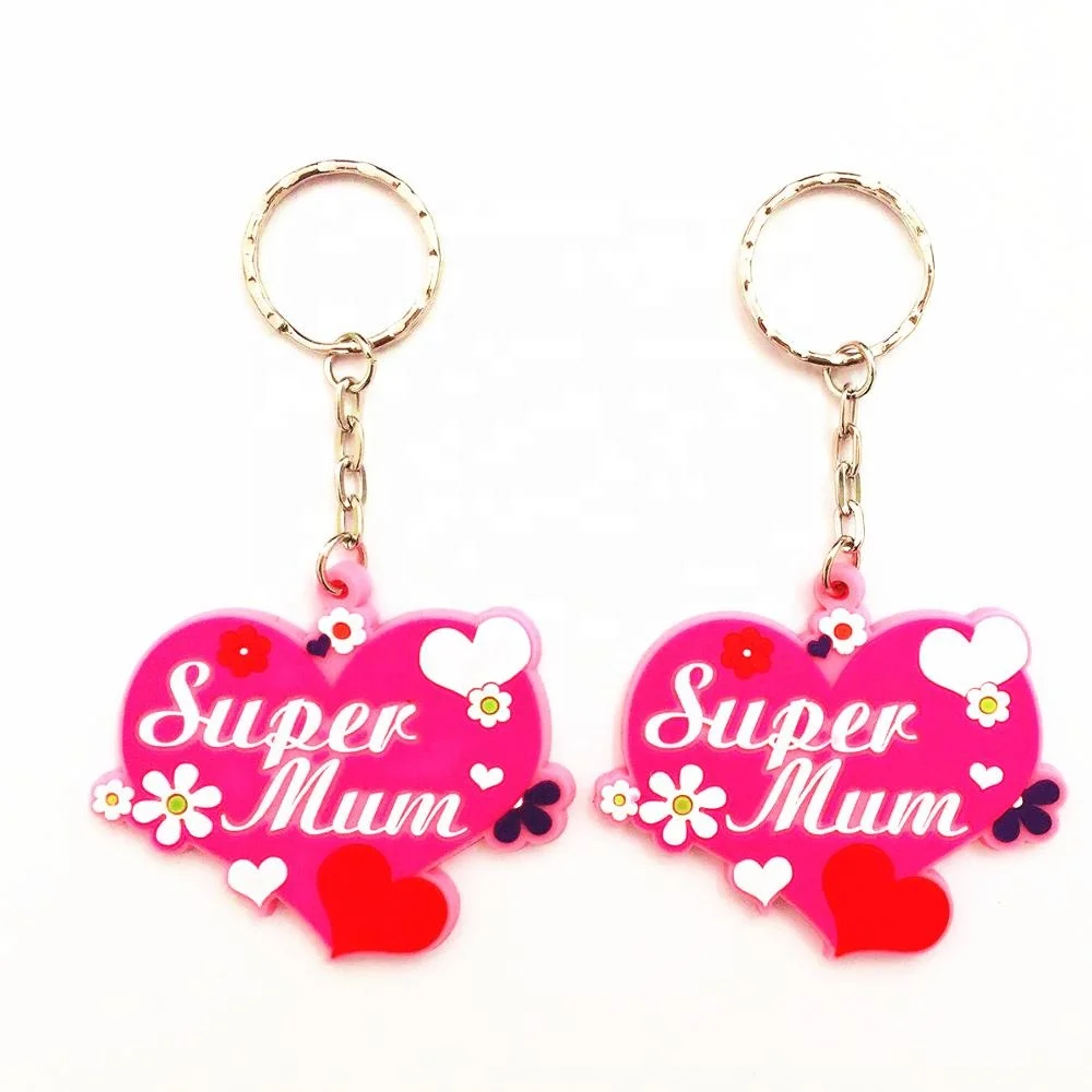 Guangzhou factory custom 3d pvc keychain
