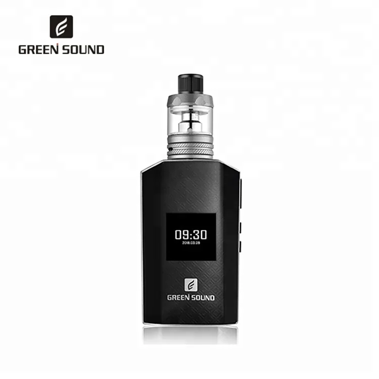 
New Arrival E-cigarette GreenSound GT 125 TC Box Mod Vape with 1.2 inch HD color screen 