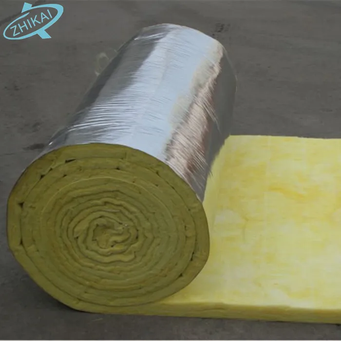 R13 Glass wool roll price/ R19 R30 heat insulation glass wool