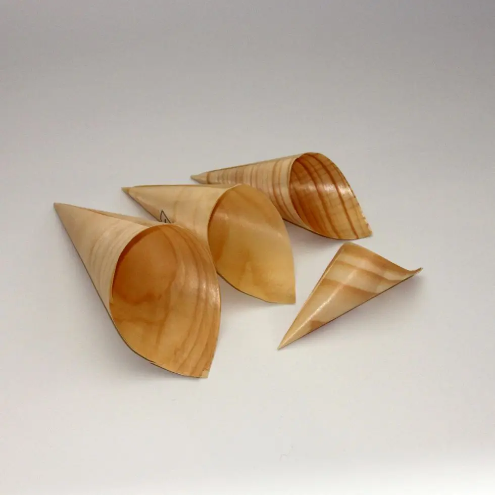 
Disposable premium wooden tableware Eco-Friendly pine wooden Sushi boats 