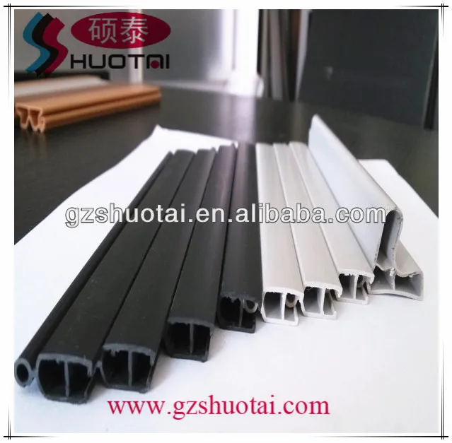 
wood grain 8*45mm Kitchen Cabinet PVC Rolling Shutter 