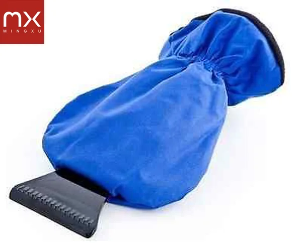 Ice Scraper Gloves for Car Windshield/Window Hand Mitts for Scraping Snow