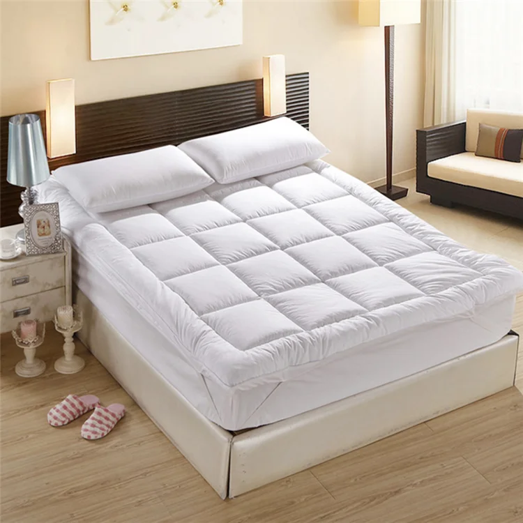 
Wholesale Sleep Well Organic High Density Quilted Bed Mattress Pad Protector Cover Mattress Cover 