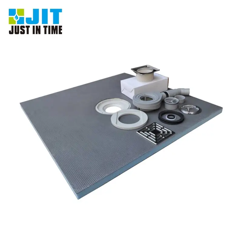 CFC free Tile Shower Base Kit with corner drain/offset drain/corner drain