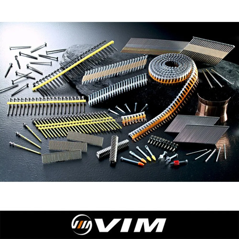 Staples With Different Color Coating