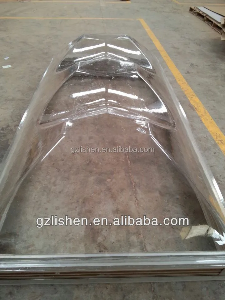 Прозрачный ясно форма волны крышей из поликарбоната Skyligh чехлы