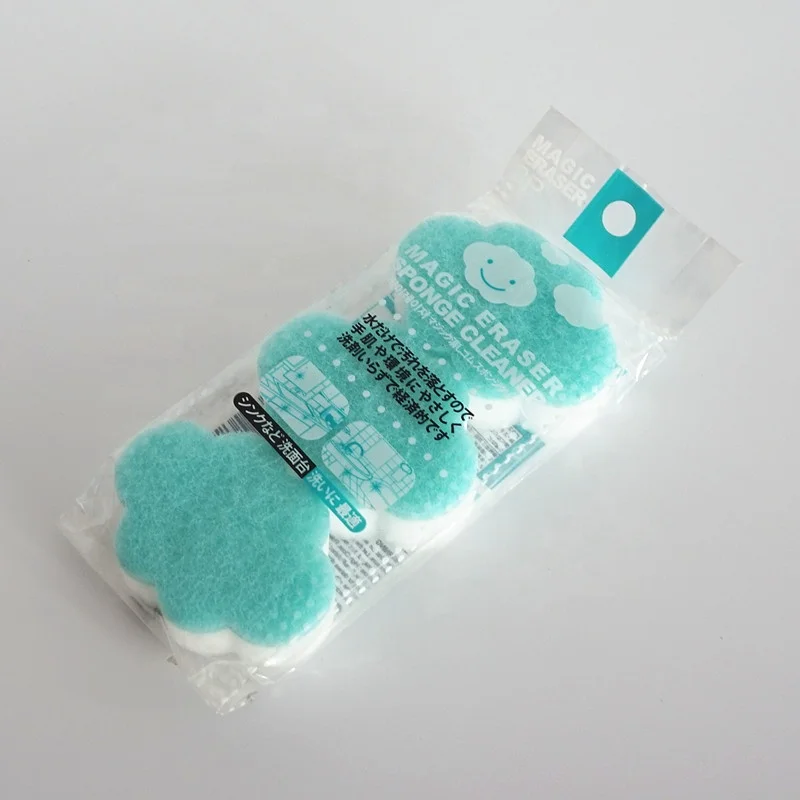 Hot Selling Harmless Melamine Cleanup Foam Sponge Ceramic Tiles Sponge Scouring Pad