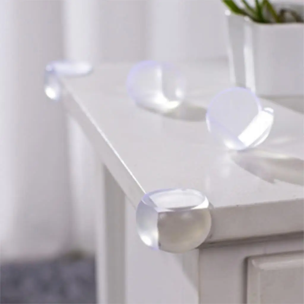 5Pcs Child Baby Safety Silicone Protector Table Corner Edge Protection Cover Children Anticollision Edge Corner Guards