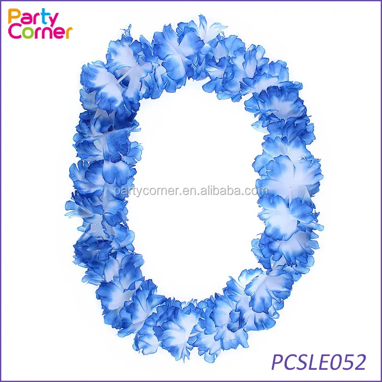 Hawaiian Hula Garland Lei Luau Aloha Beach Fancy Dress