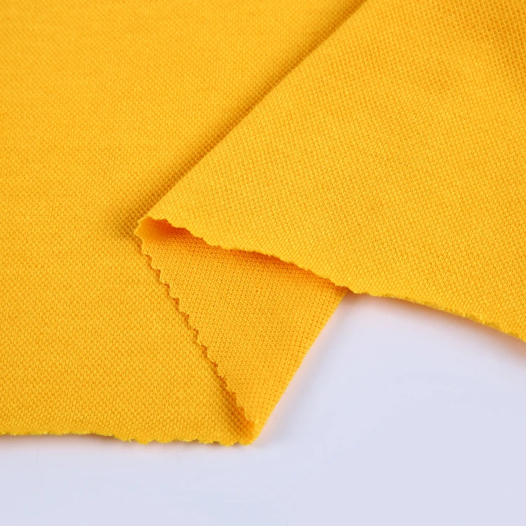 Free samples custom single jersey knit soft mesh polyester bird eye cotton fabric