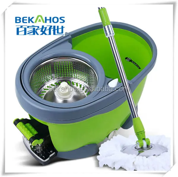 Hot sale product different types of mops 4 drives dolphin mop cleaning product Cotton Mop
