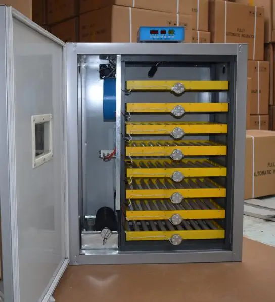 Заводская поставка полностью автоматический двухъмощный инкубатор для яиц/500 яиц птиц