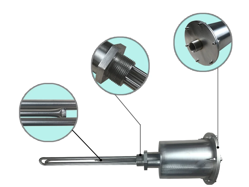 The Popular TZCX Brand customized stainless steel  electric Flange  heater element with  explosion-proof