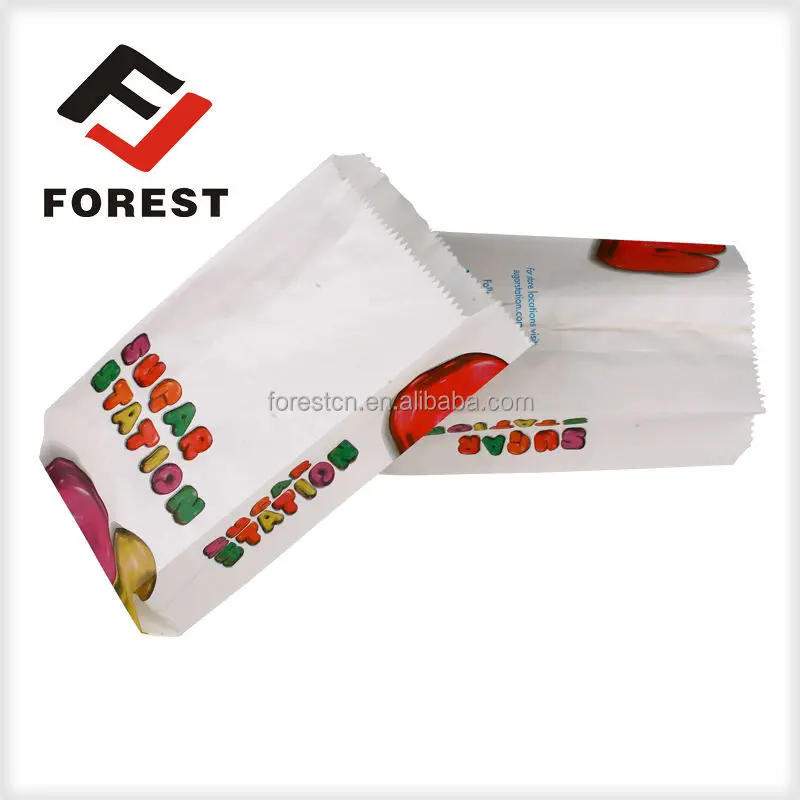 Food paper bag factory supply small paper bags for sweets