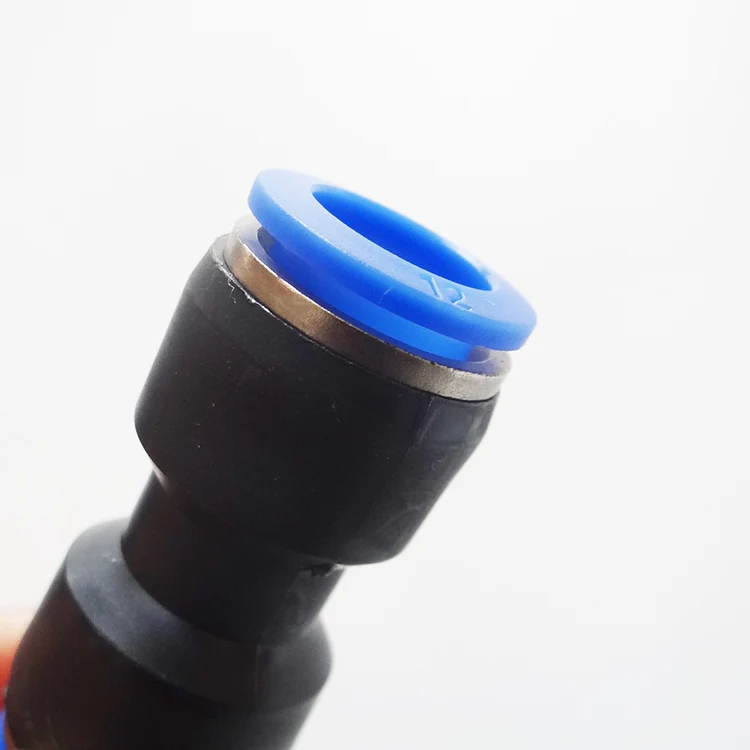 
REACH Approved Metric PUC12 Plastic Pneumatic Air Brake Quick Release Fittings for Nylon Hose 