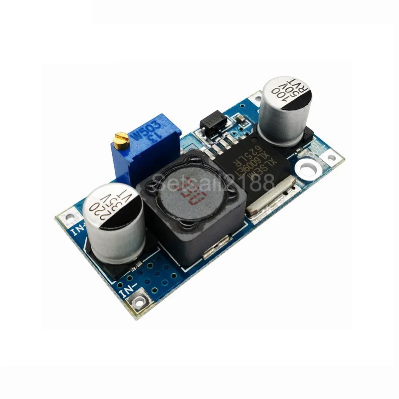 XL6009 4A DC-DC Adjustable Step up boost Power Converter Module 3-32V to 5-35V 4A