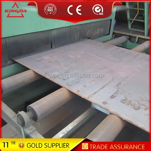 
shot blasting clean machine for profile steel and steel sheet 