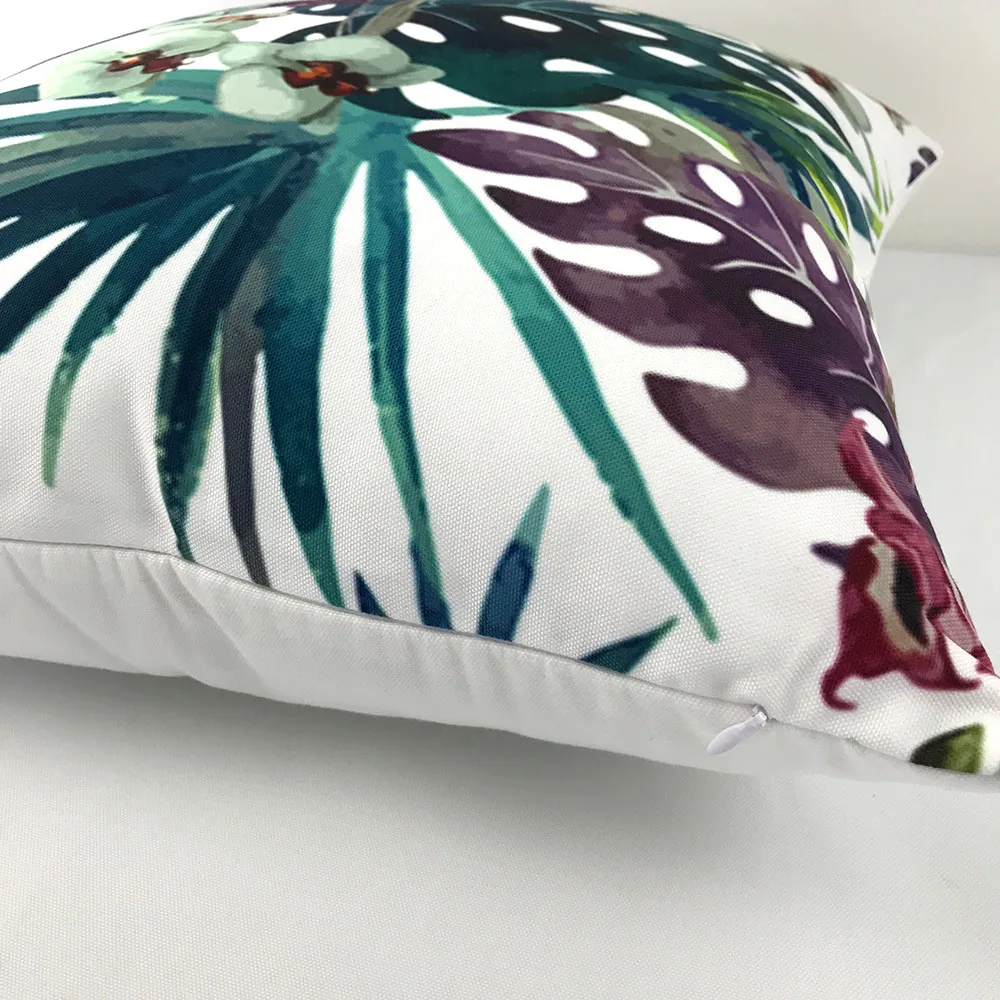 Buti Digital Print home textiles Custom throw pillowcase satin couch printed decorative cushion cover customized pillow case