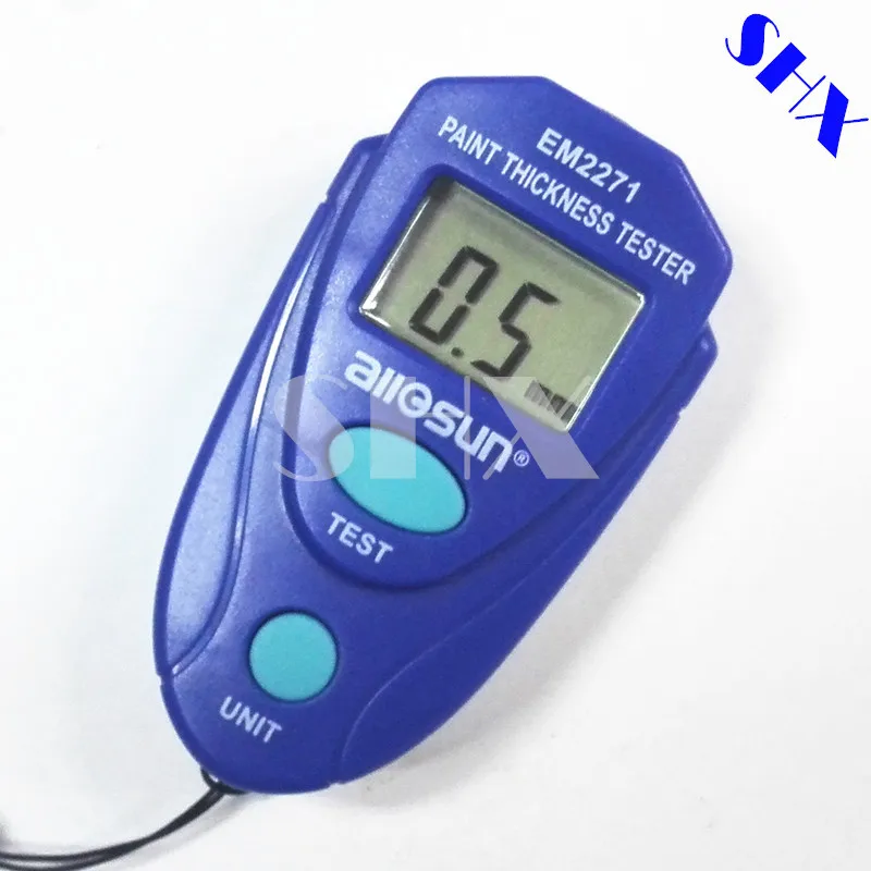 20pcs Allsun EM2271 цифровая мини-автомобиль Краски Толщина метр Краски Толщина Тестер Авто покрытие Толщина датчик толщиномер