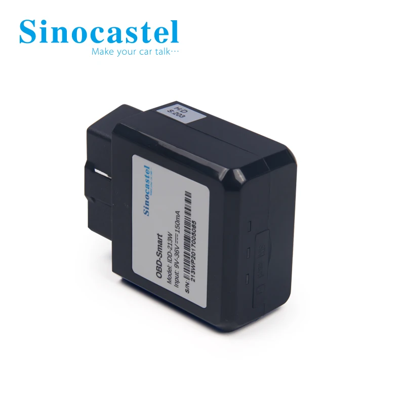 Sinocastel IDD-213W Diagnostic OBDII GPS Tracker Terminal OBD Tracking Device for ELD and UBI Project