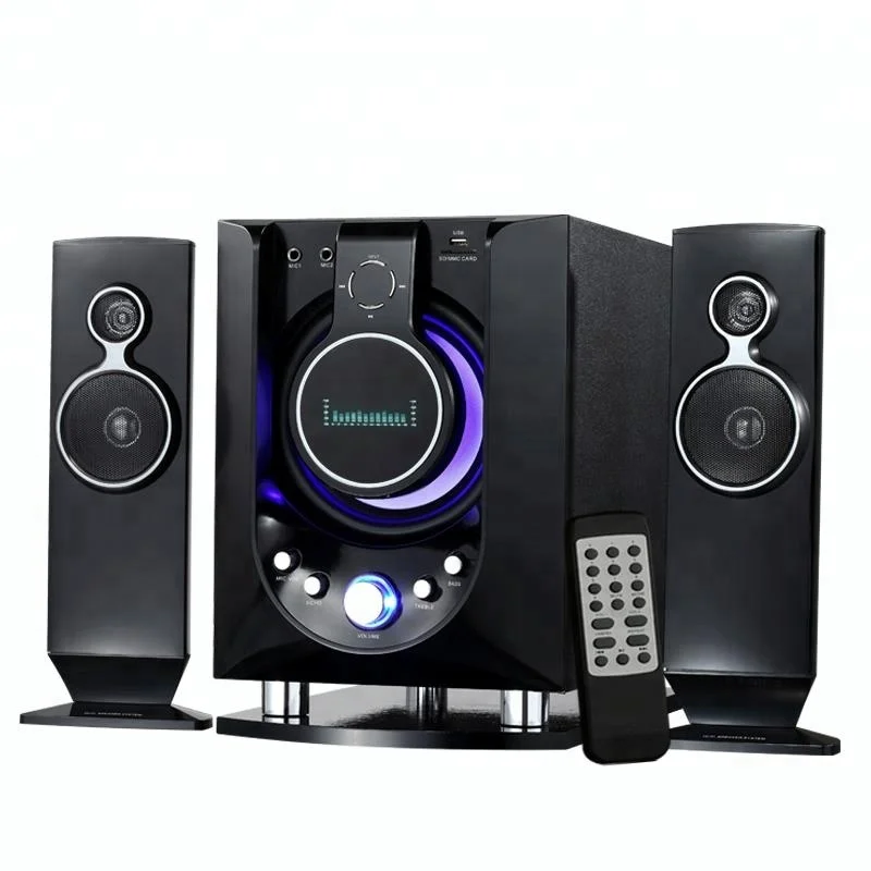 Hot Selling New Museeq Active 2.1 CH Multimedia Speaker System with SD/FM/USB/Bluetooth Functions