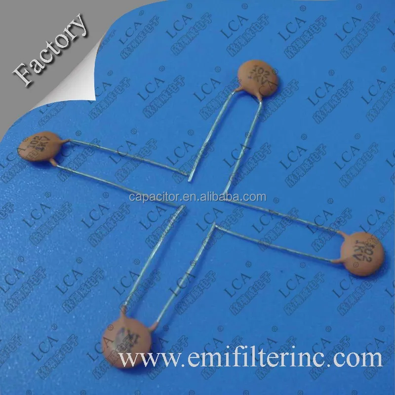 
1KV 102 Ceramic Disc Capacitors 