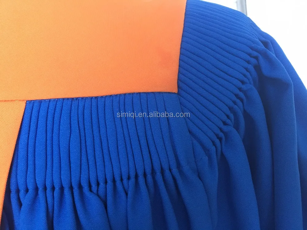 Wholesale short sleeve cheerleading uniforms church choir robe