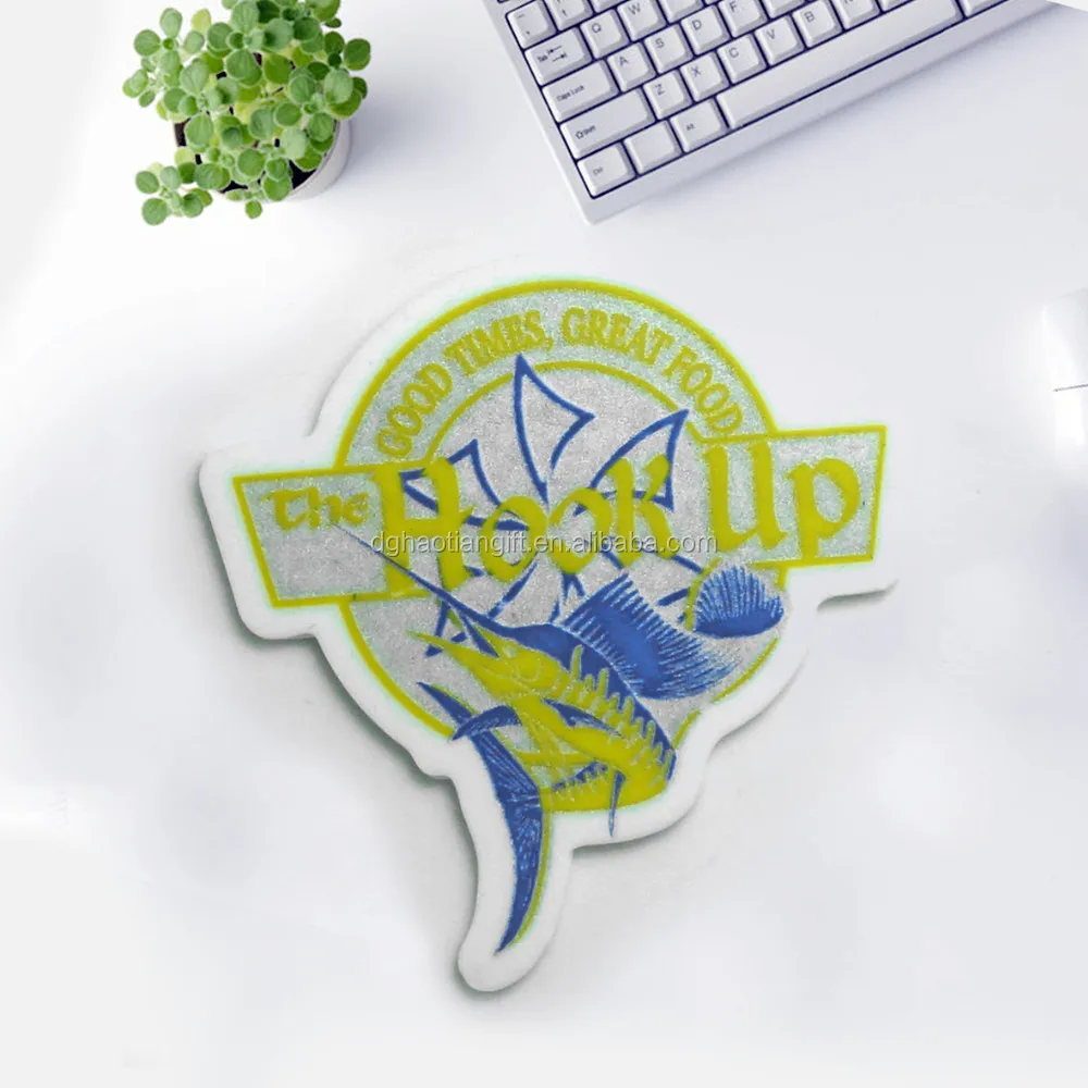 
FAMA audit Manufacturer customize apparel accessories embossed logo 3d silicone label 