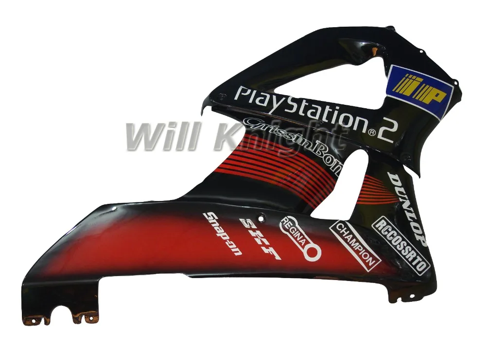 ABS Plastic Injection Fairing Kit for Honda CBR900RR 929 CBR929 2000 2001 Dark Red