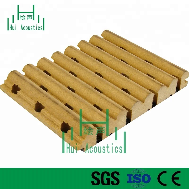 Building Sound Diffusers Architectural Wood Panels Acoustic Diffusion Panel