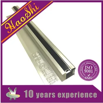 Bathroom design metal edging strips trim for step floor tiles in silver colour