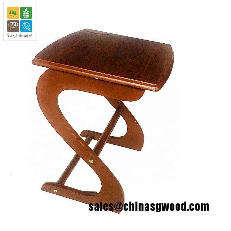SenGong Wood Nesting Table/small Furniture Wood Magazine Table Magazine Holder Wooden Table