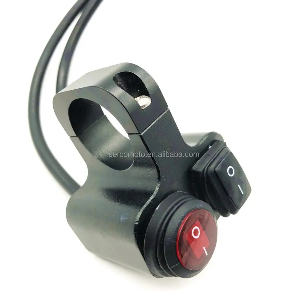 2 в 1 12v 7/8 'мотоцикла ATV Скутер Байк переключатель Рог поворотники On/Off Выключатель Света
