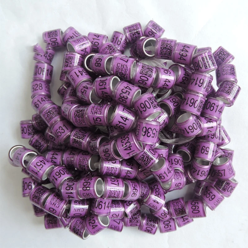2019 Hot Sale Plastic ID Leg Ring Pigeon Ring