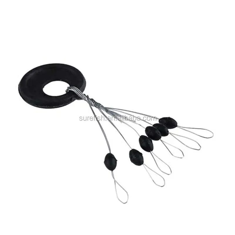 
wholesale Fishing Bobber Stopper Line Olive Shape Space Beans 