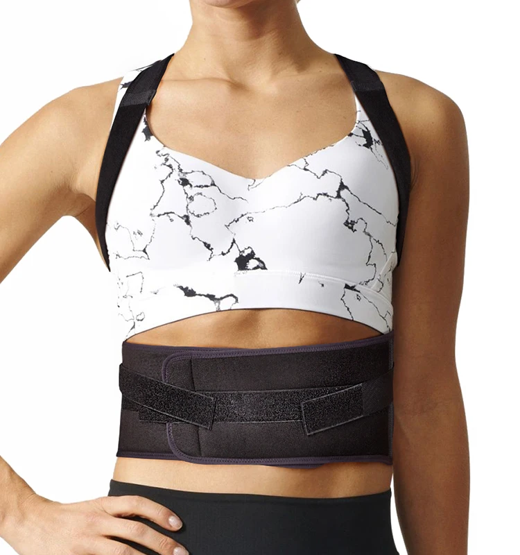 UCHEE OEM And ODM Warm Fabric Supports Back Brace Correcteur De Posture