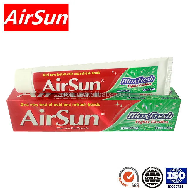 AirSun Mint Fluoride Whitening Tooth Paste