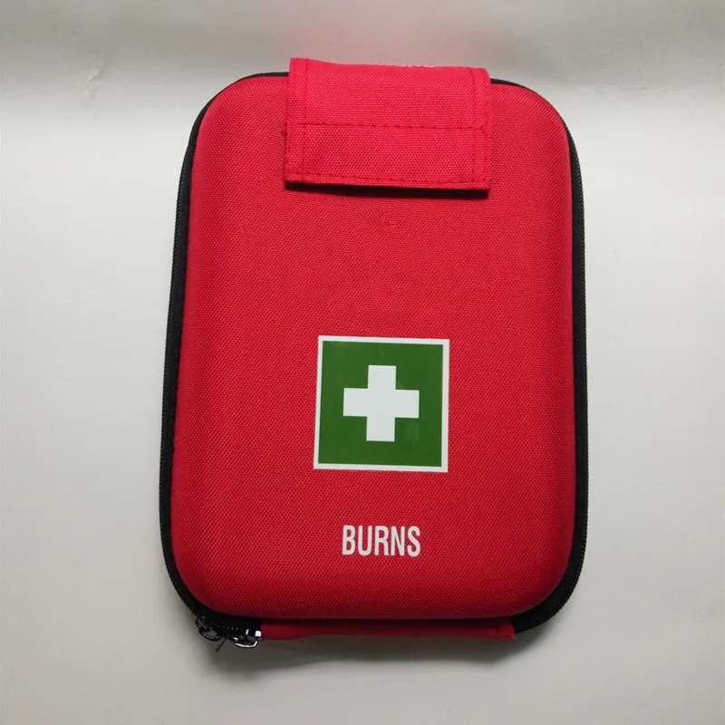 Promotional Outdoor Waterproof Emergency eva First Aid kit Case bag with zipper