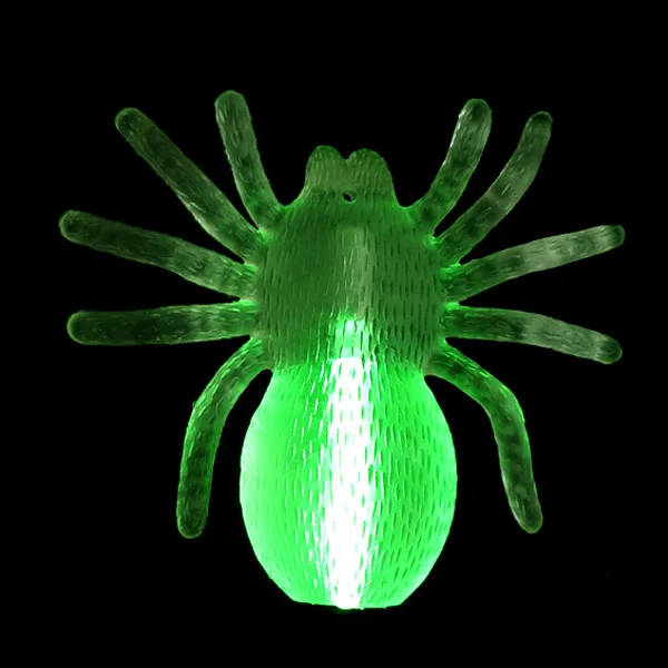 Hot Sale Halloween Supplies Scary Spider Glow Stick Animal Toy